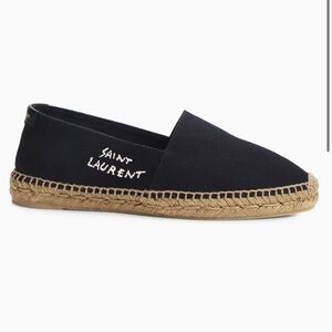 Saint Laurent YSL Signature Espadrilles 41 black US 9